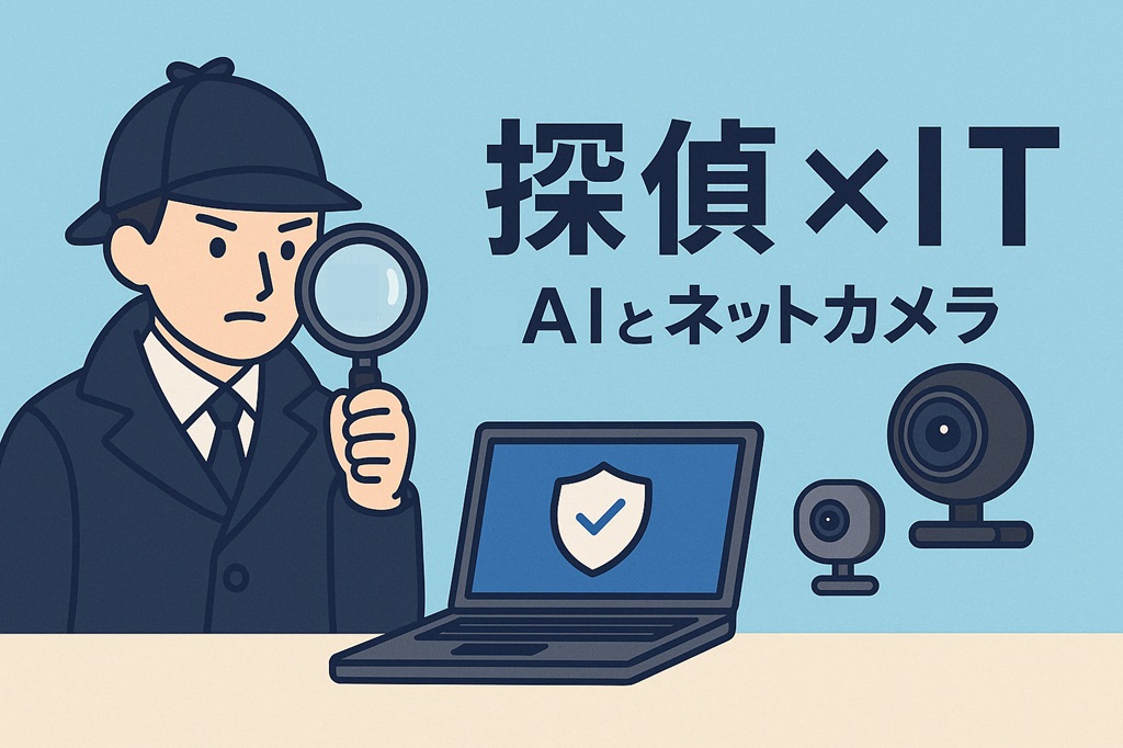 探偵とIT-ネットカメラとAI